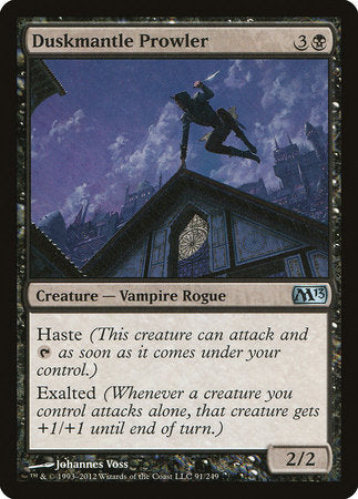 Duskmantle Prowler [Magic 2013] | Rook's Games and More