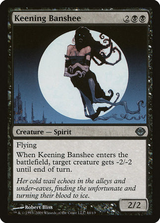 Keening Banshee [Duel Decks: Garruk vs. Liliana] | Rook's Games and More