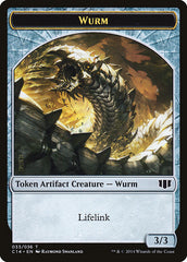 Wurm (033/036) // Goat Double-sided Token [Commander 2014 Tokens] | Rook's Games and More