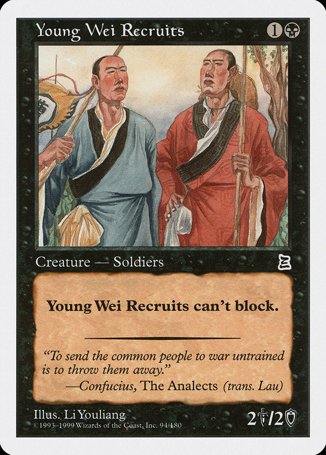 Young Wei Recruits [Portal Three Kingdoms] | Rook's Games and More