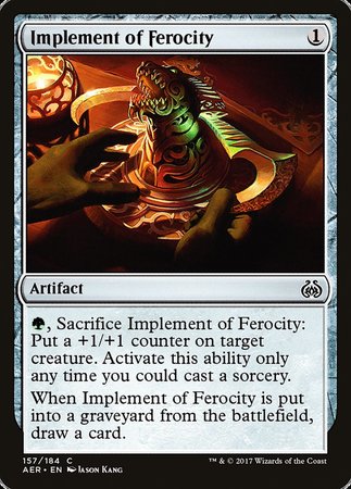Implement of Ferocity [Aether Revolt] | Rook's Games and More