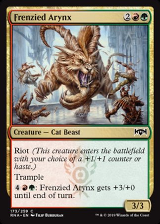 Frenzied Arynx [Ravnica Allegiance] | Rook's Games and More