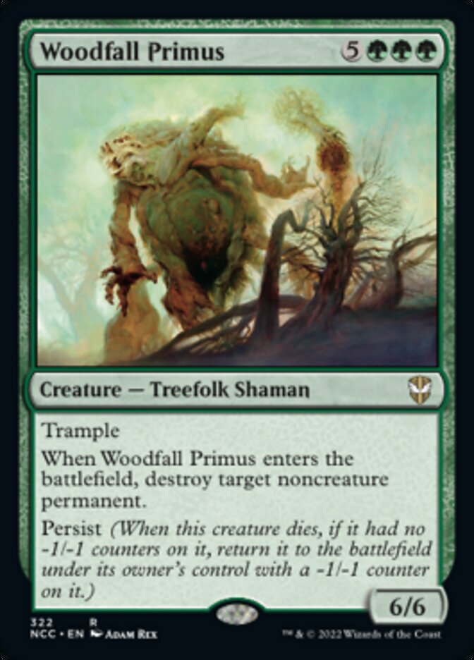 Woodfall Primus [Streets of New Capenna Commander] | Rook's Games and More