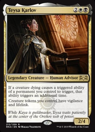 Teysa Karlov [Ravnica Allegiance] | Rook's Games and More