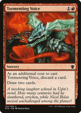 Tormenting Voice [Dragons of Tarkir] | Rook's Games and More