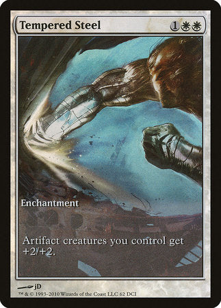 Tempered Steel [Scars of Mirrodin Promos] | Rook's Games and More