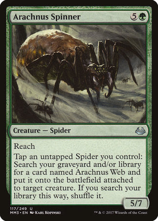 Arachnus Spinner [Modern Masters 2017] | Rook's Games and More