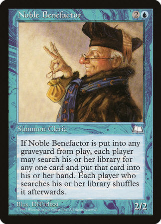 Noble Benefactor [Weatherlight] | Rook's Games and More