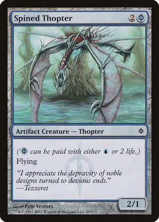 Spined Thopter [New Phyrexia] | Rook's Games and More