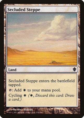 Secluded Steppe [Commander 2013] | Rook's Games and More