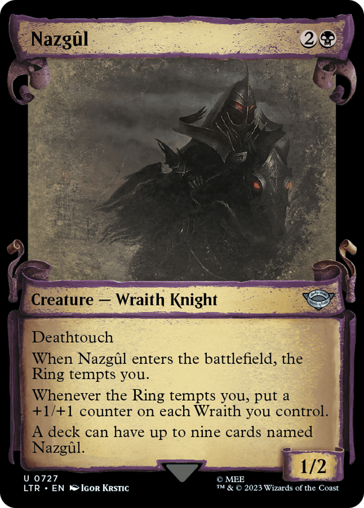 Nazgul (0727) [The Lord of the Rings: Tales of Middle-Earth Showcase Scrolls] | Rook's Games and More