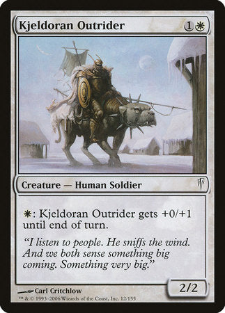Kjeldoran Outrider [Coldsnap] | Rook's Games and More