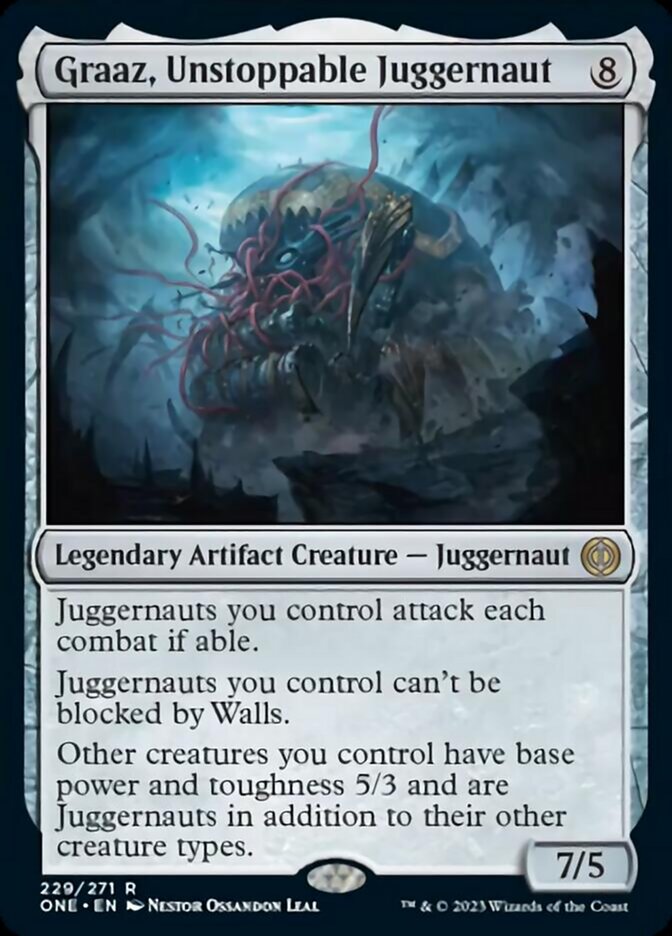 Graaz, Unstoppable Juggernaut [Phyrexia: All Will Be One] | Rook's Games and More