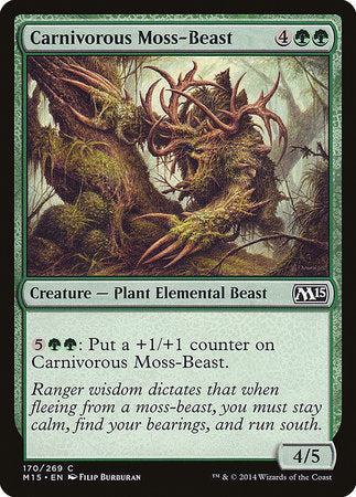 Carnivorous Moss-Beast [Magic 2015] | Rook's Games and More