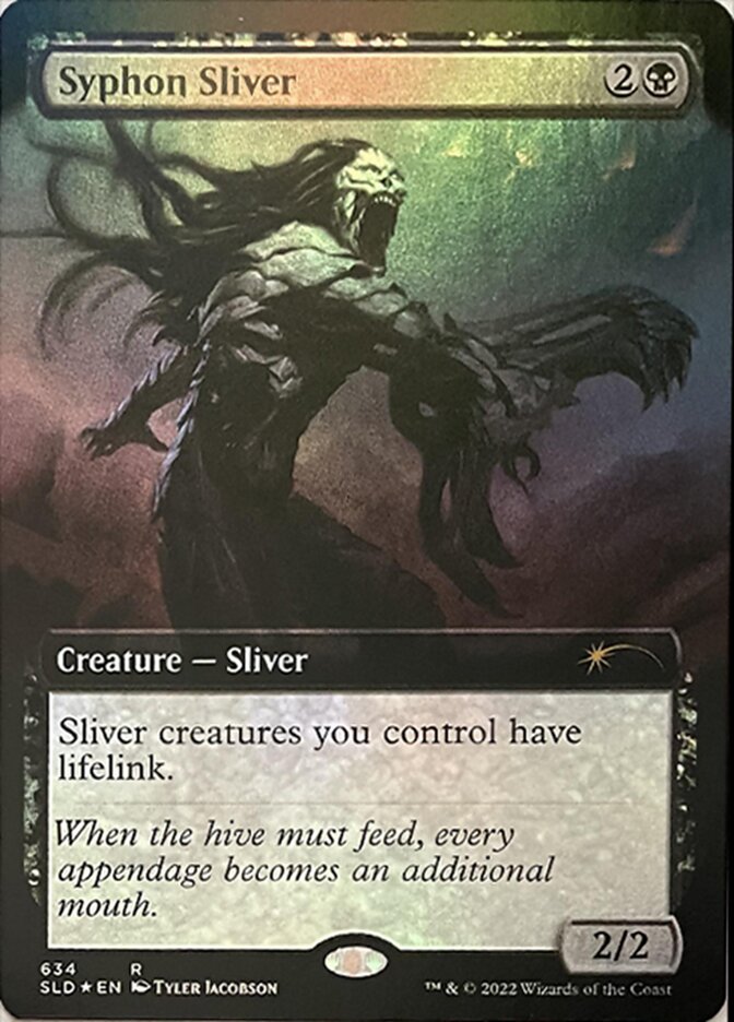 Syphon Sliver (Extended Art) [Secret Lair Drop Promos] | Rook's Games and More