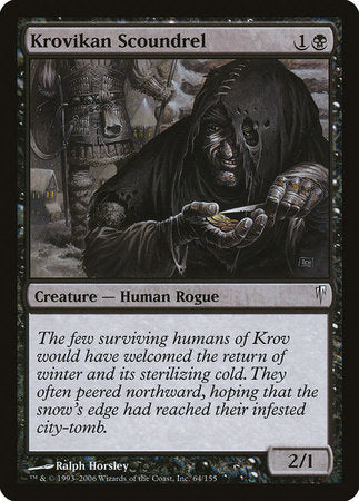 Krovikan Scoundrel [Coldsnap] | Rook's Games and More
