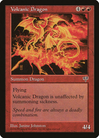 Volcanic Dragon [Mirage] | Rook's Games and More