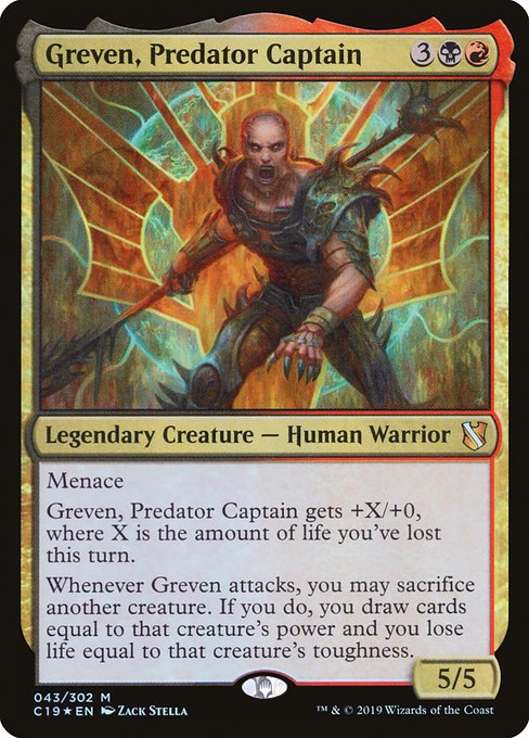 Greven, Predator Captain [Commander 2019] | Rook's Games and More