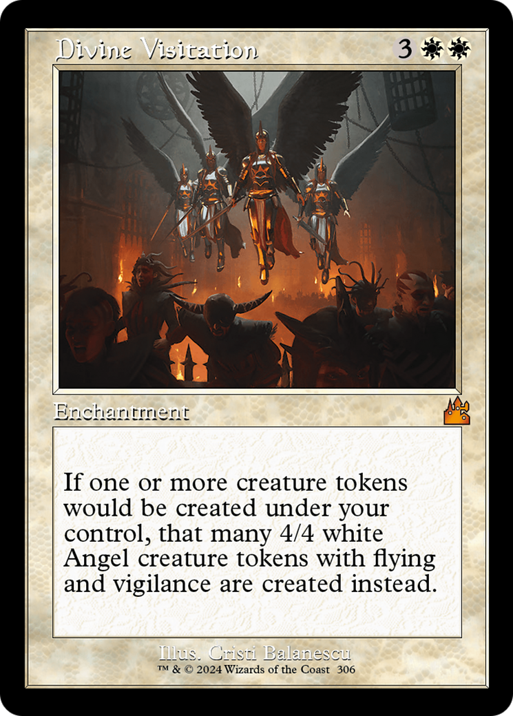 Divine Visitation (Retro Frame) [Ravnica Remastered] | Rook's Games and More