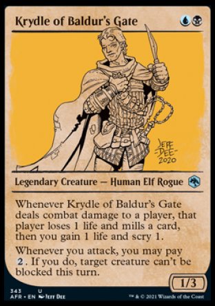 Krydle of Baldur's Gate (Showcase) [Dungeons & Dragons: Adventures in the Forgotten Realms] | Rook's Games and More