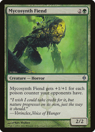 Mycosynth Fiend [New Phyrexia] | Rook's Games and More