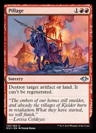 Pillage [Modern Horizons] | Rook's Games and More