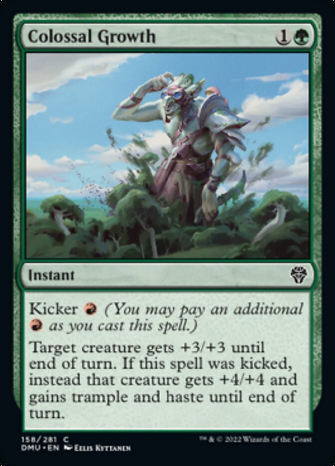 Colossal Growth [Dominaria United] | Rook's Games and More