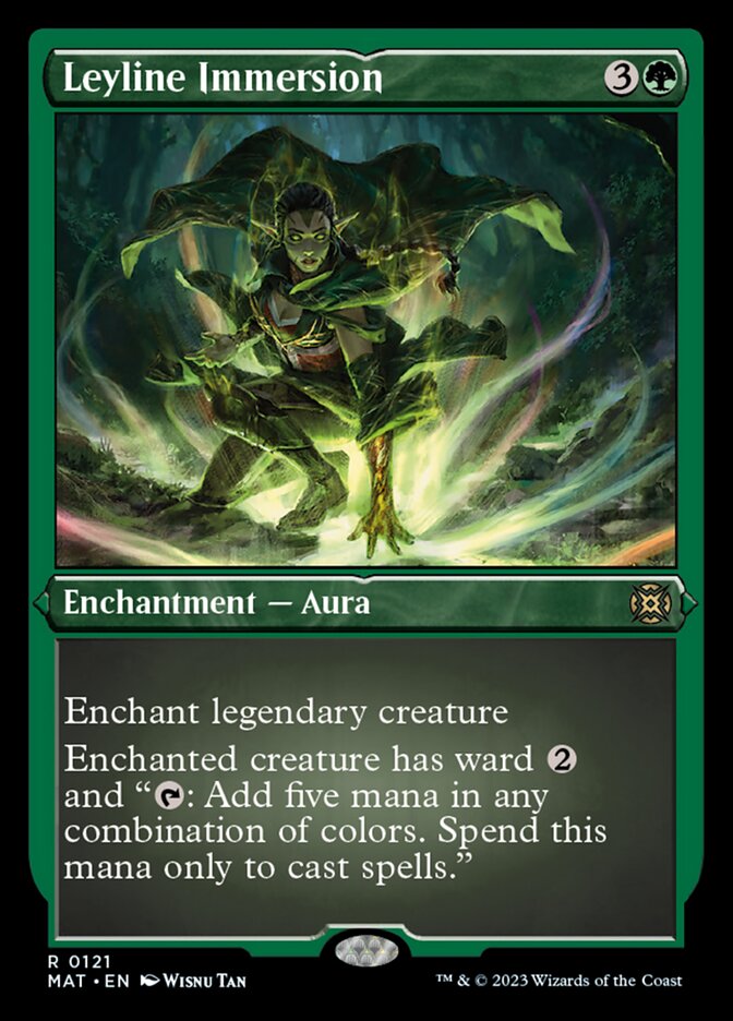 Leyline Immersion (Foil Etched) [March of the Machine: The Aftermath] | Rook's Games and More