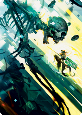 Repel the Vile Art Card [Kamigawa: Neon Dynasty Art Series] | Rook's Games and More
