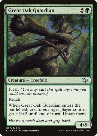 Great Oak Guardian [Commander 2015] | Rook's Games and More