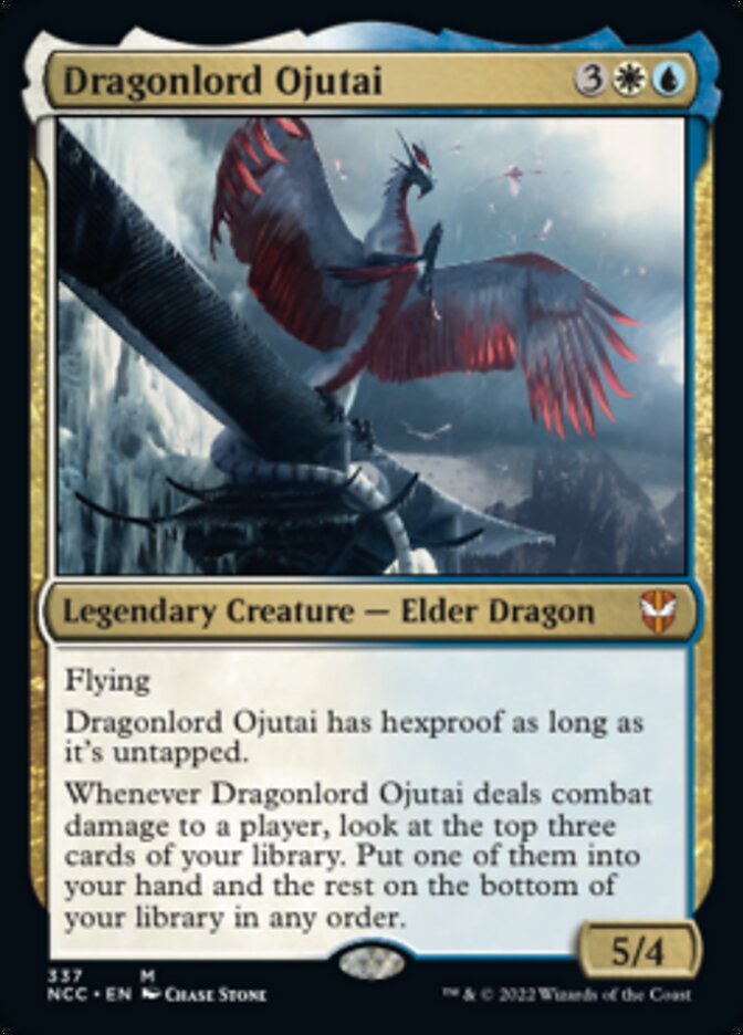 Dragonlord Ojutai [Streets of New Capenna Commander] | Rook's Games and More