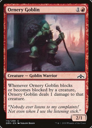 Ornery Goblin [Guilds of Ravnica] | Rook's Games and More