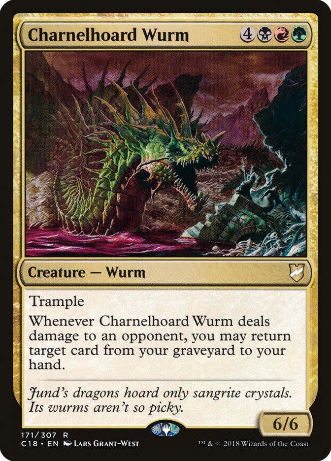 mtg wurm commander deck Looking to make a mono green wurm deck with this commander, any cards I should include? : r/mtg