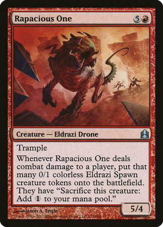 Rapacious One [Commander 2011] | Rook's Games and More