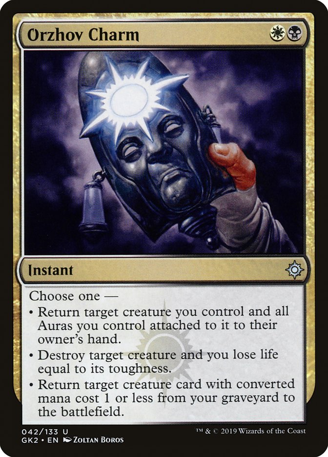 Orzhov Charm [Ravnica Allegiance Guild Kit] | Rook's Games and More