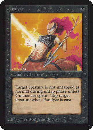 Paralyze [Limited Edition Alpha] | Rook's Games and More