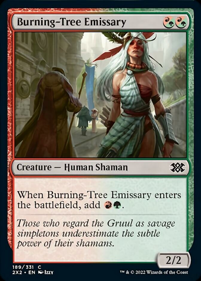 Burning-Tree Emissary [Double Masters 2022] | Rook's Games and More