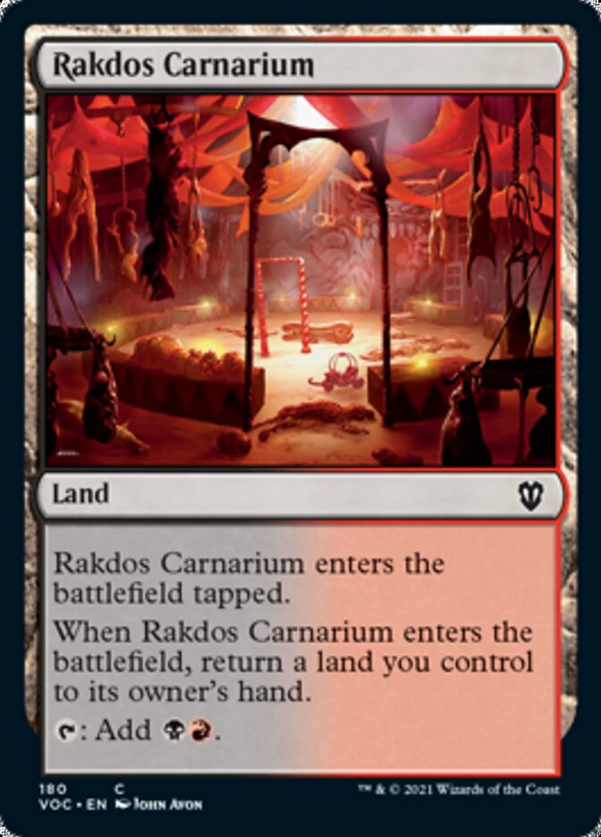 Rakdos Carnarium [Innistrad: Crimson Vow Commander] | Rook's Games and More