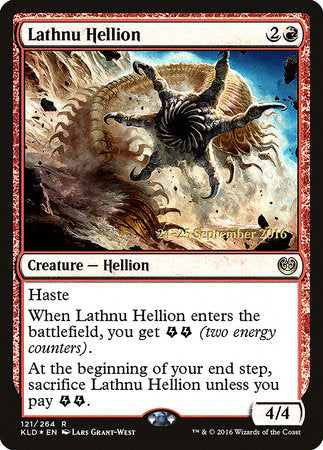 Lathnu Hellion [Kaladesh Promos] | Rook's Games and More