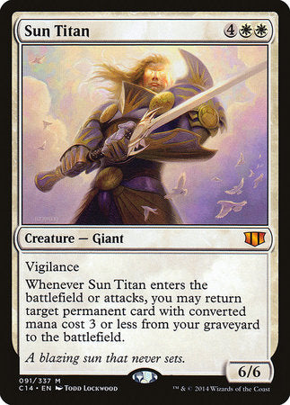 Sun Titan [Commander 2014] | Rook's Games and More