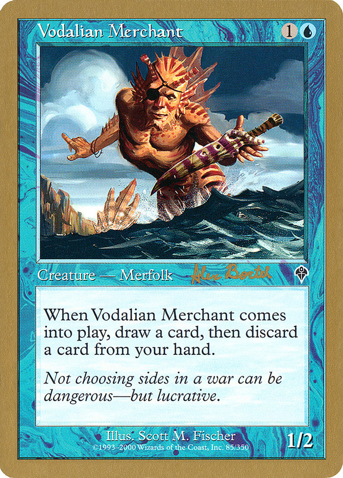 Vodalian Merchant (Alex Borteh) [World Championship Decks 2001] | Rook's Games and More