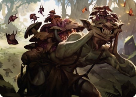 Sprouting Goblin Art Card [Dominaria United Art Series] | Rook's Games and More