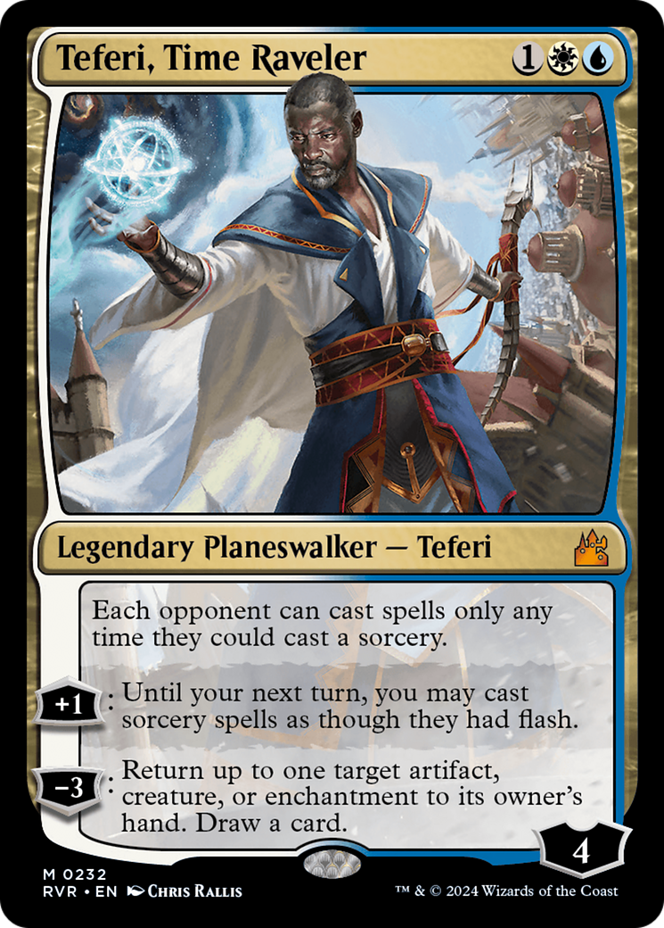 Teferi, Time Raveler [Ravnica Remastered] | Rook's Games and More