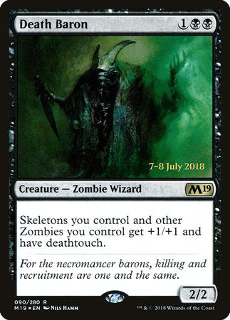 Death Baron [Core Set 2019 Promos] | Rook's Games and More