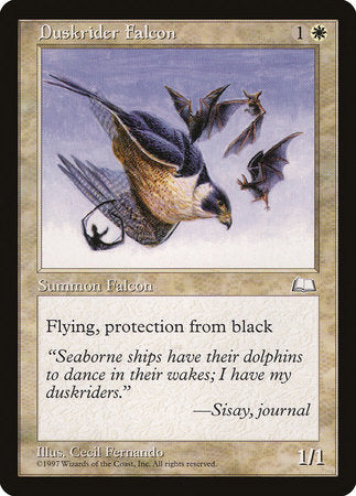 Duskrider Falcon [Weatherlight] | Rook's Games and More