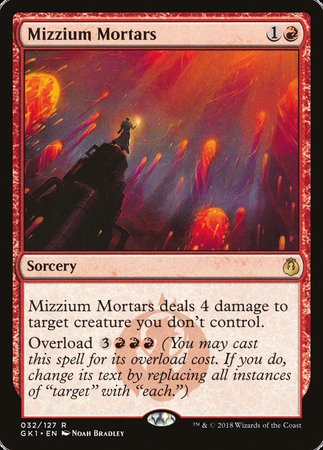 Mizzium Mortars [GRN Guild Kit] | Rook's Games and More