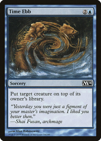 Time Ebb [Magic 2014] | Rook's Games and More