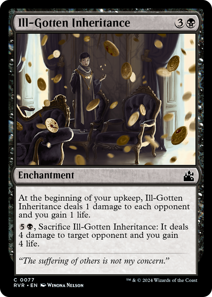 Ill-Gotten Inheritance [Ravnica Remastered] | Rook's Games and More