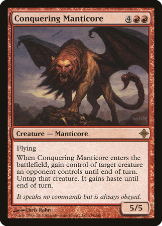 Conquering Manticore [Rise of the Eldrazi] | Rook's Games and More