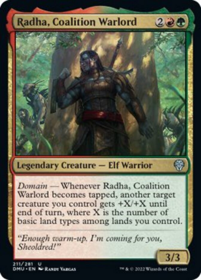 Radha, Coalition Warlord [Dominaria United] | Rook's Games and More